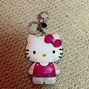 Hello Kitty Swarovski Crystal Keychain